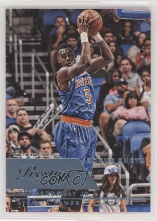 2015-16 Panini Prestige Bonus Shots Light Blue Tim Hardaway Jr #129 8d2