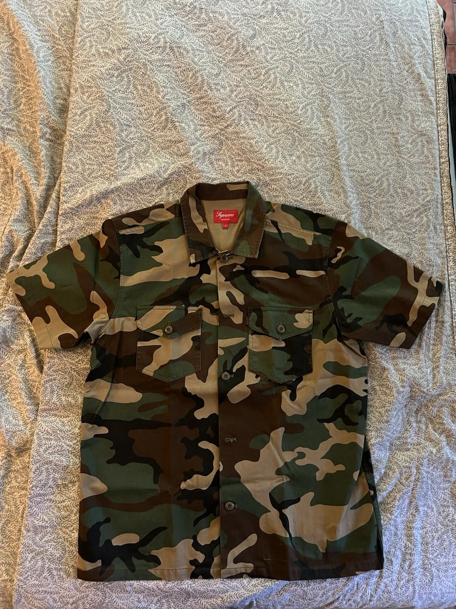 Supreme Camouflage Casual Button-Down Shirts for Men for sale | eBay