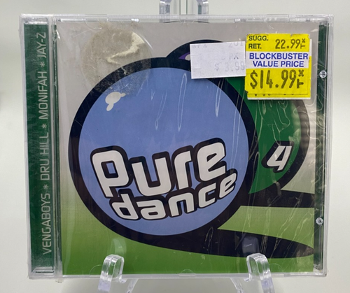 NEW - Pure Dance 4 CD Y2K Club Classics Hip Hop Euro House -Exclusive Tracks- - Afbeelding 1 van 2