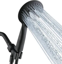New Bright Showers 9 Spray Settings Handheld Shower Head Set PSS9900-06