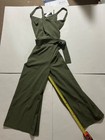 WHBM (NWT): Wide Leg, Belted, Sleeveless, Eye Hook & Zip Close Jump Suit (Sz: 6) — photo 6