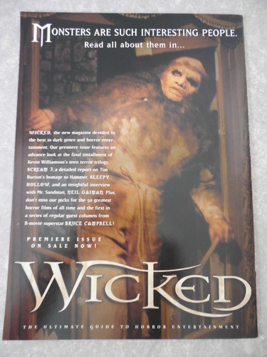 BUFFY THE VAMPIRE SLAYER Magazine SPRING 2000, ALEXIS DENISOF, HISTORY OF HORROR - Picture 2 of 2