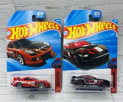 Lot Of 2 2026 Nightspeed Hot Wheels 2020 Ford Mustang Shelby GT500 + 24/Seven