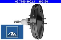 ATE 03.7760-3002.4 BremskraftverstäRker FüR Ford FüR Seat FüR VW