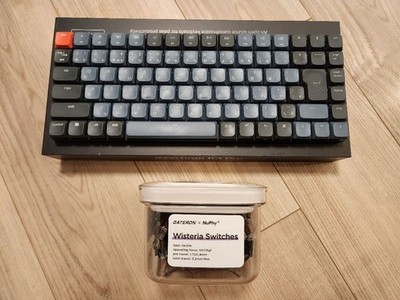 Keychron K3 Pro JP JIS Layout Nuphy Wisteria Switch Keyboard Used Tested