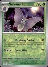 Pokemon Venomoth 49/165 151 Reverse Holo 3 Card Lot