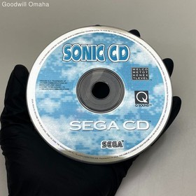 Sega CD - Sonic CD + Case , Manual & Registration Card - Tested - READ DESC!