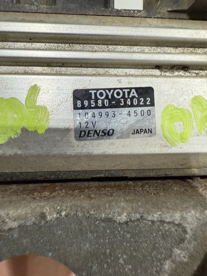 Conjunto de driver de controle de injeção de ar Toyota Tundra Sequoia 5.7L 2008-15 89580-34022 - Imagem 2 de 4