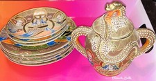 Vintage Tea Set Dragon and the Immortals China Nagoya Japan