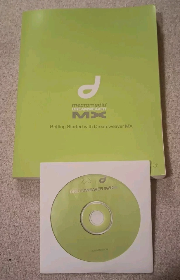 Macromedia Dreamweaver MX para Mac CD VERSIÓN DE ACTUALIZACIÓN Foto 4 de 4