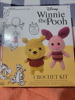 Pooh And Piglet Crochet Kit