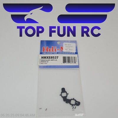 Heli-Max RC HMXE8537 Main Blade Grips (2) Novus CX