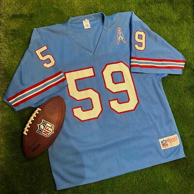 RARE! Houston Oilers NFL Jersey Texans Retro 1990's Vintage