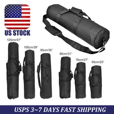 US Tripod Bag Padded Carry Case 50-120cm Studio Light Stand Travel Storage Bag
