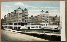 Atlantic City Islesworth Hotel New Jersey Vintage Postcard c1900