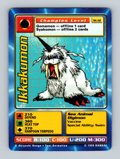 1999 Bandai Digimon Trading Card Ikkakumon St-12