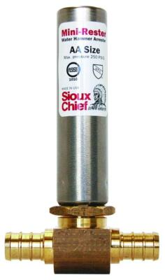 #ad Sioux Chief Mini Rester 1 2 In Stainless Steel Water Hammer Arrestor $34.35
