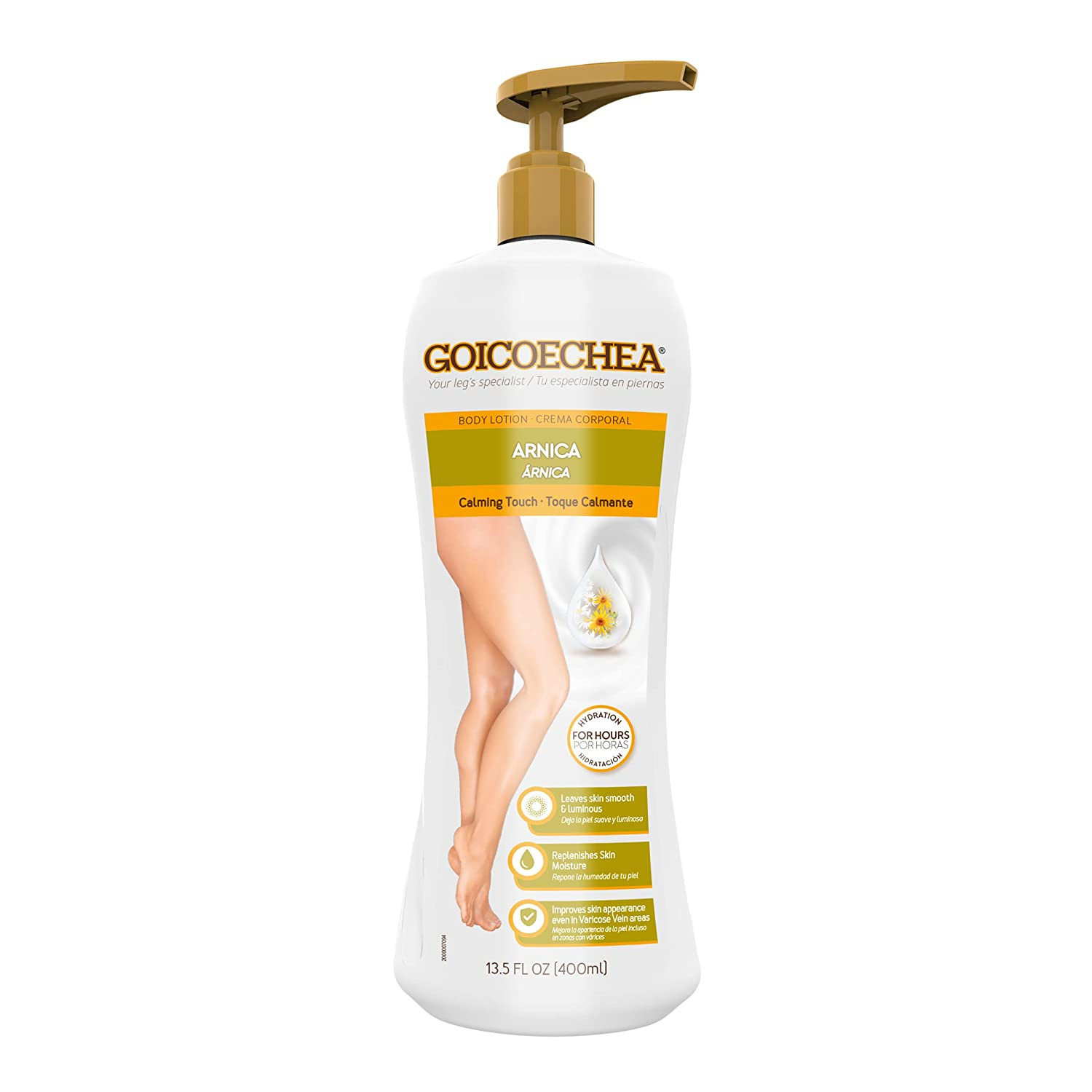 Goicoechea Lotion Calming Touch for Legs, Body, Arms, 13.5 Oz.