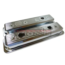 '87-'00 Chevy GMC Chrome Center Bolt Valve Cover Caps - 305 350 5.0L 5.7L SBC