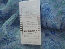 Maschera Sisley MASQUE DE NUIT VELOURS AUX FLEURS DE ZAFFERANO 60 ml NUOVA IMBALLO ORIGINALE