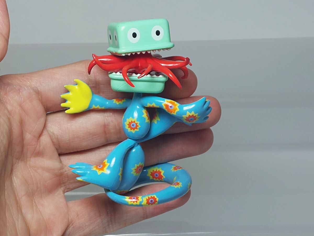 Jim Woodring 2001 Crazy Newts Time Capsule 2010's Figure Art Jim Woodring 2001 Crazy Newts Time Capsule 2010's Figure Art