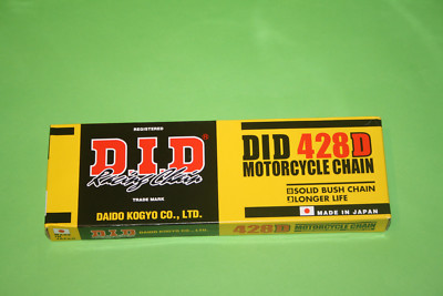 DID Kette 428D Antriebskette Motorrad Moped Mofa 140 Glieder  Rollen neu chain
