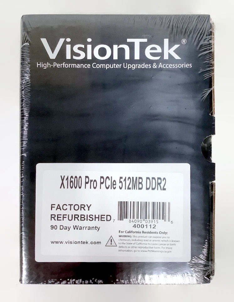 VisionTek 400112 ATI Radeon X1600 PRO PCIe 512MB DDR2 VGA Video Graphics Card - Image 4 of 4