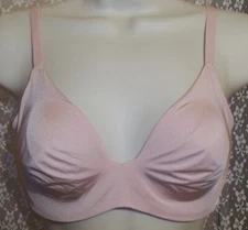 Natori 32C step in Bra seamless underwire soft t-shirt 721139 Nude/Cameo Rose