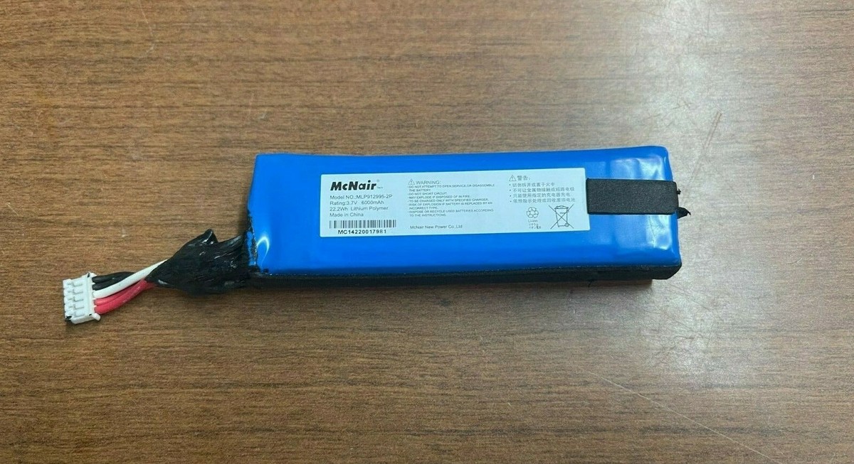 JBL CHARGE 2 PORTABLE SERIES 3.7V 6000mAh 22.2Wh LITHIUM-ION