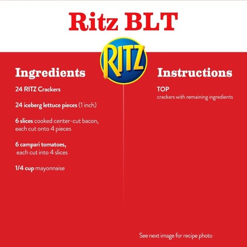 (3 pack) RITZ Original Crackers, Snacks for Kids and Adults, Lunch Snacks - Picture 9 of 10
