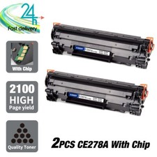 2 CE278A 78A Toner Cartridge fits for HP 78A LaserJet Pro M1536dnf P1566 P1606dn