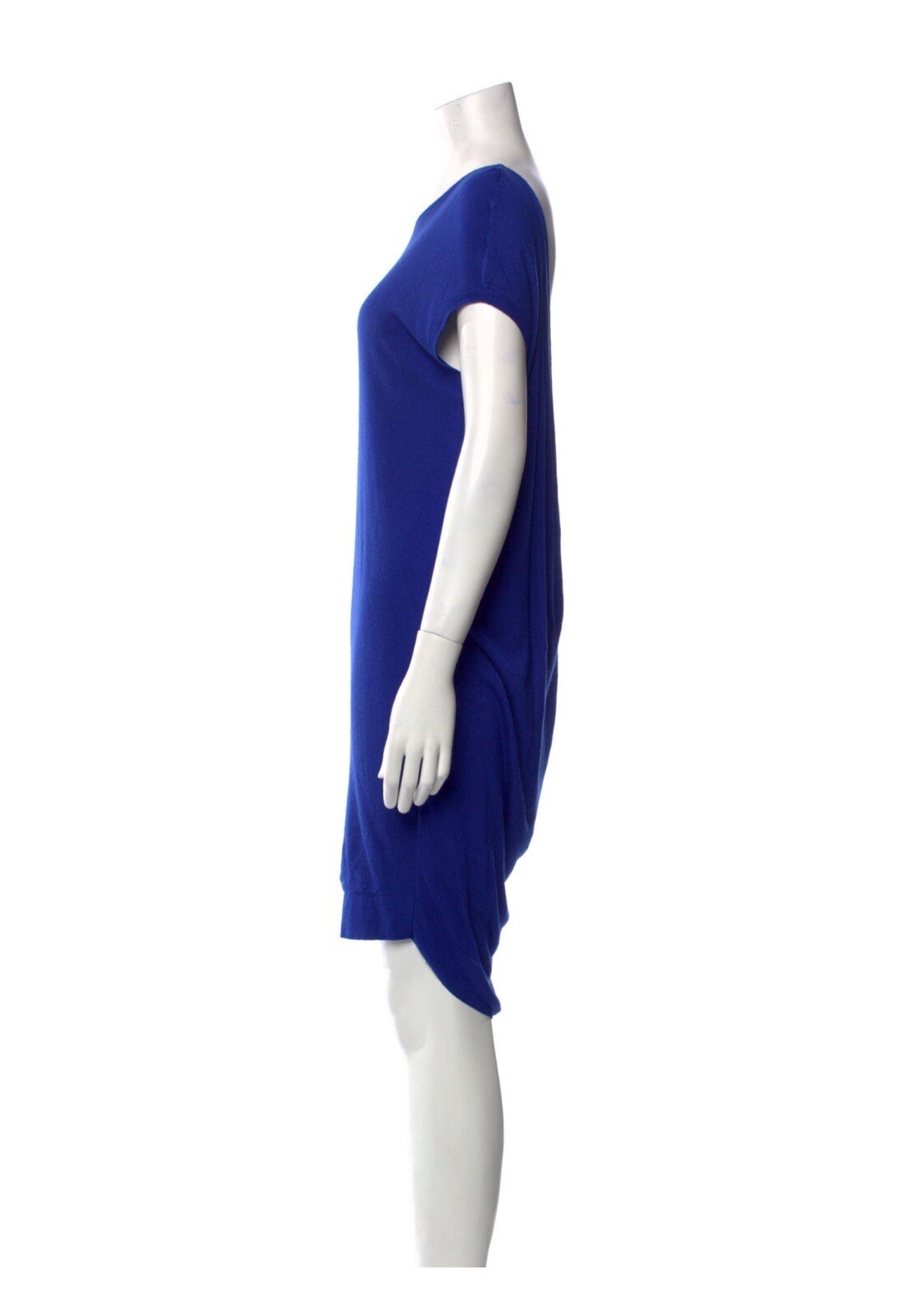 alexander mcqueen Authentic Solid Navy Blue Crew … - image 2