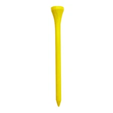 500 x 2 3/4" Neon Wooden Golf Tees - Neon Yellow