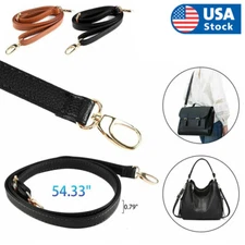 54" Replacement Purse Leather Strap Handle Shoulder Crossbody Handbag Bag Belt