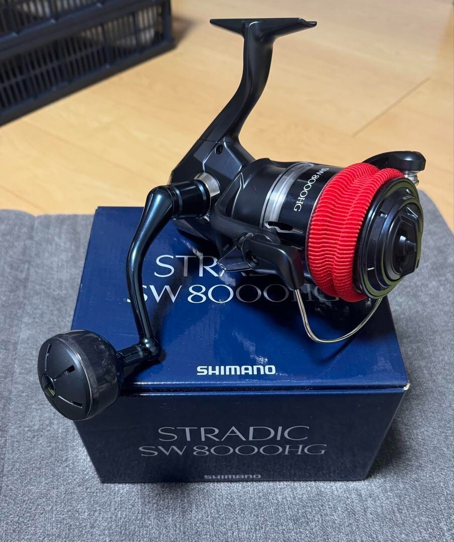 SHIMANO 20 Stradic SW 8000 HG Spinning Reel Used From Japan