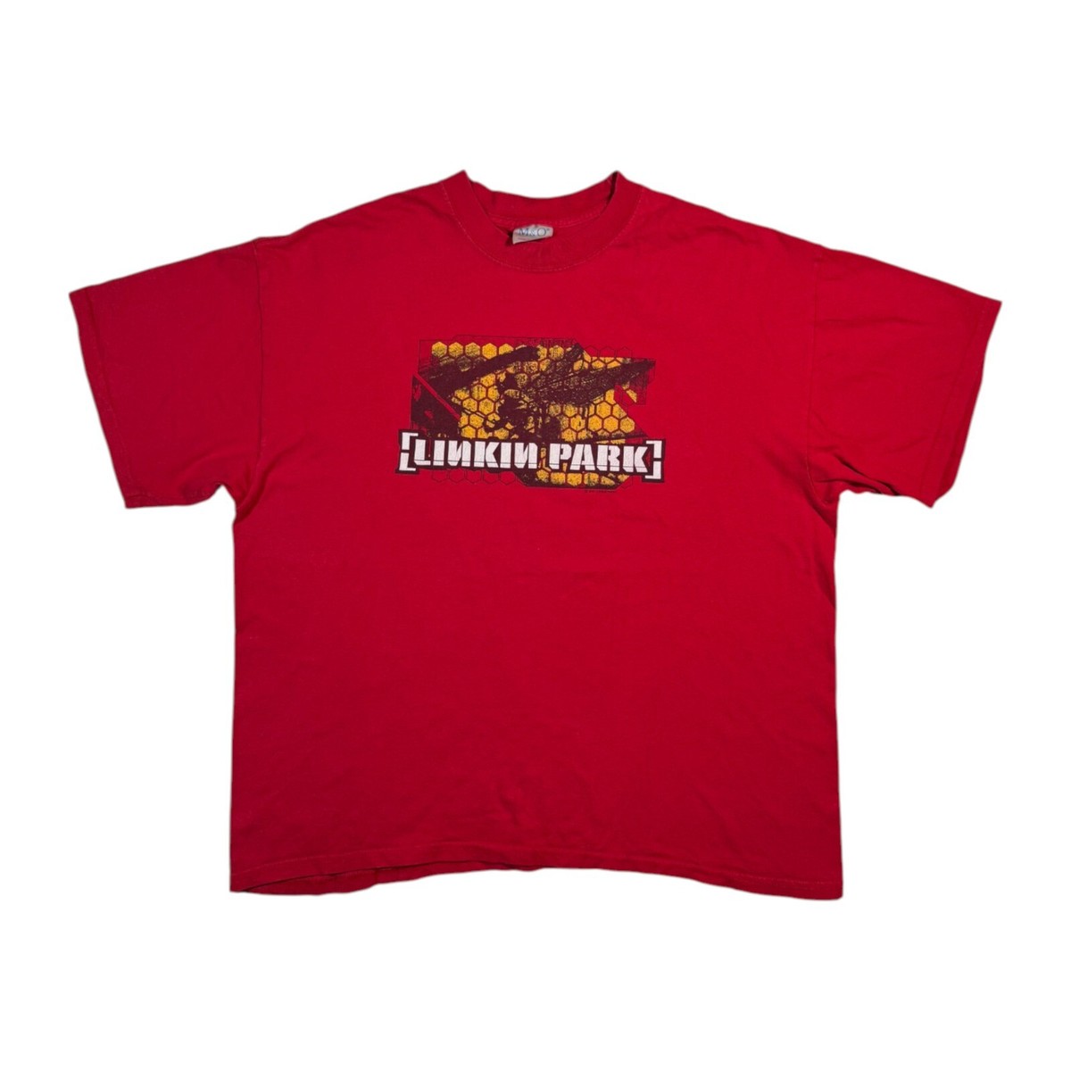 Vintage 2001 Linkin Park Hybrid Theory T-shirt Nu Metal Red