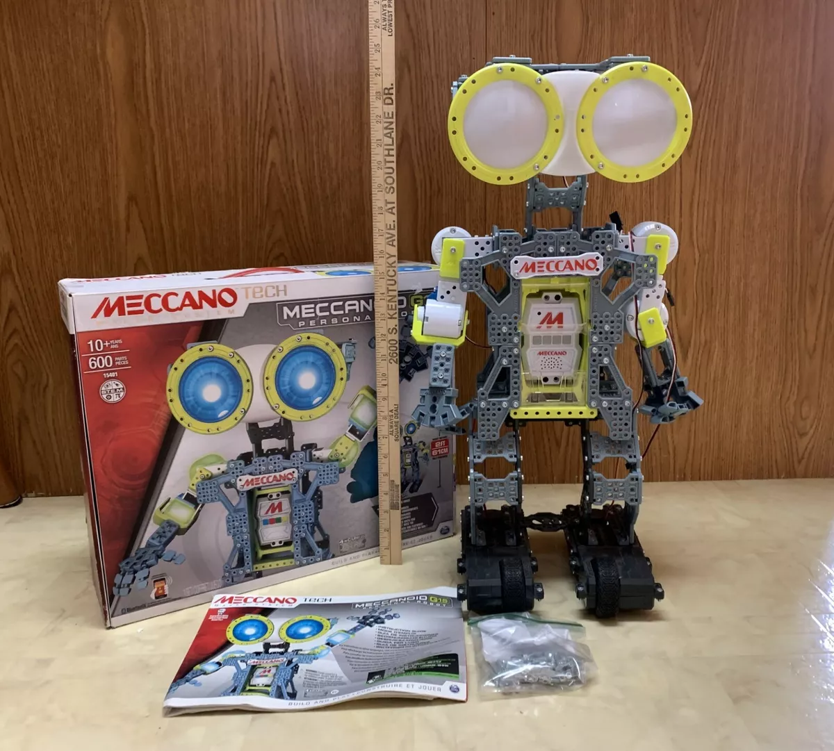 Meccano Tech Maker System Meccanoid G15 Personal Robot 15401