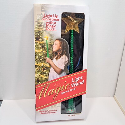 New Magic Light Wand Remote Control And Sound Green Christmas Tree Lights ''B''