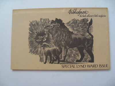 Bibliognost (Book Collector's Market) - Special Lyn Ward Issue - May 1976