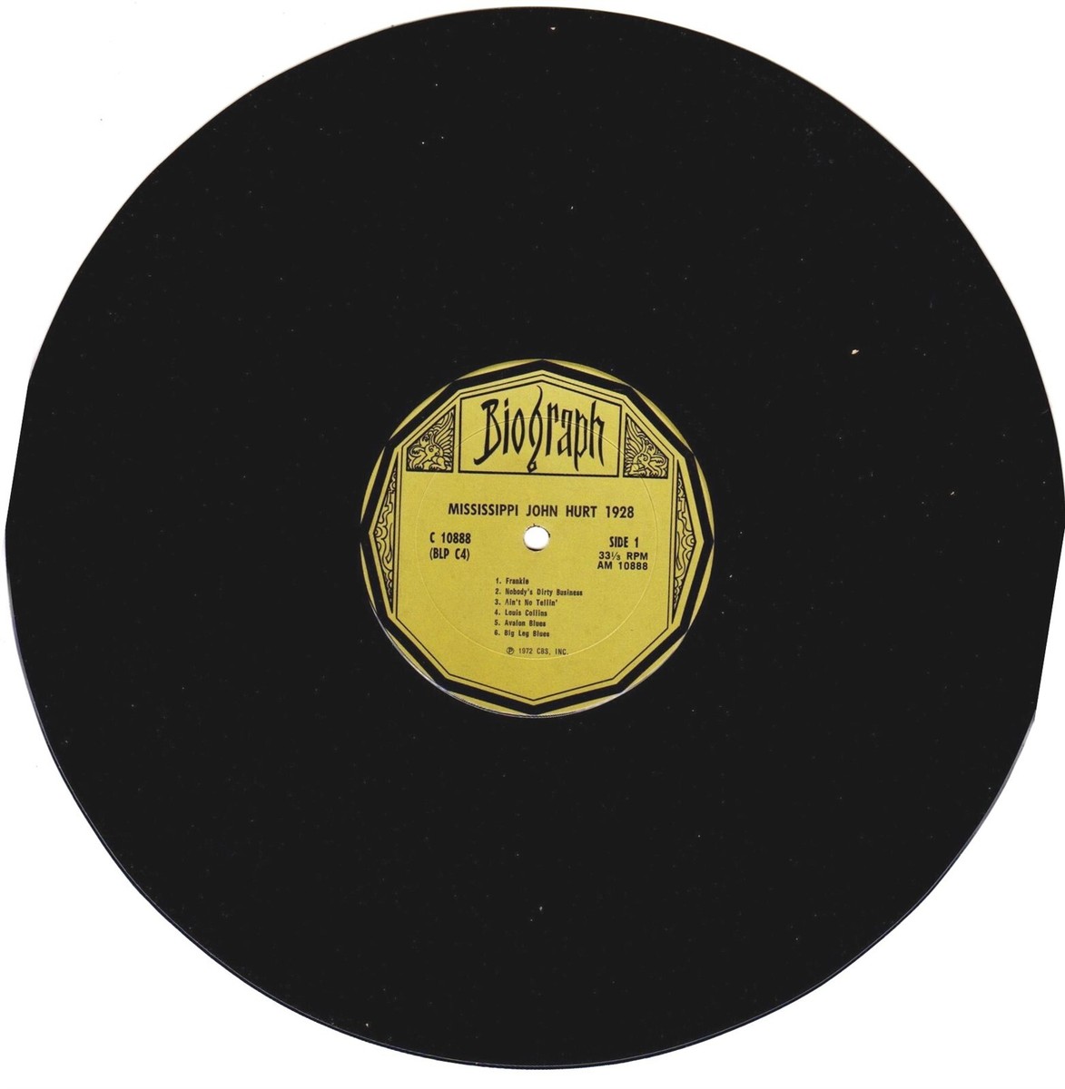 米LP Mississippi John Hurt 1928 C10888 BIOGRAPH /00260 LP MISSISSIPPI JOHN HURT 1928 C10888 BIOGRAPH US Vinyl | eBay