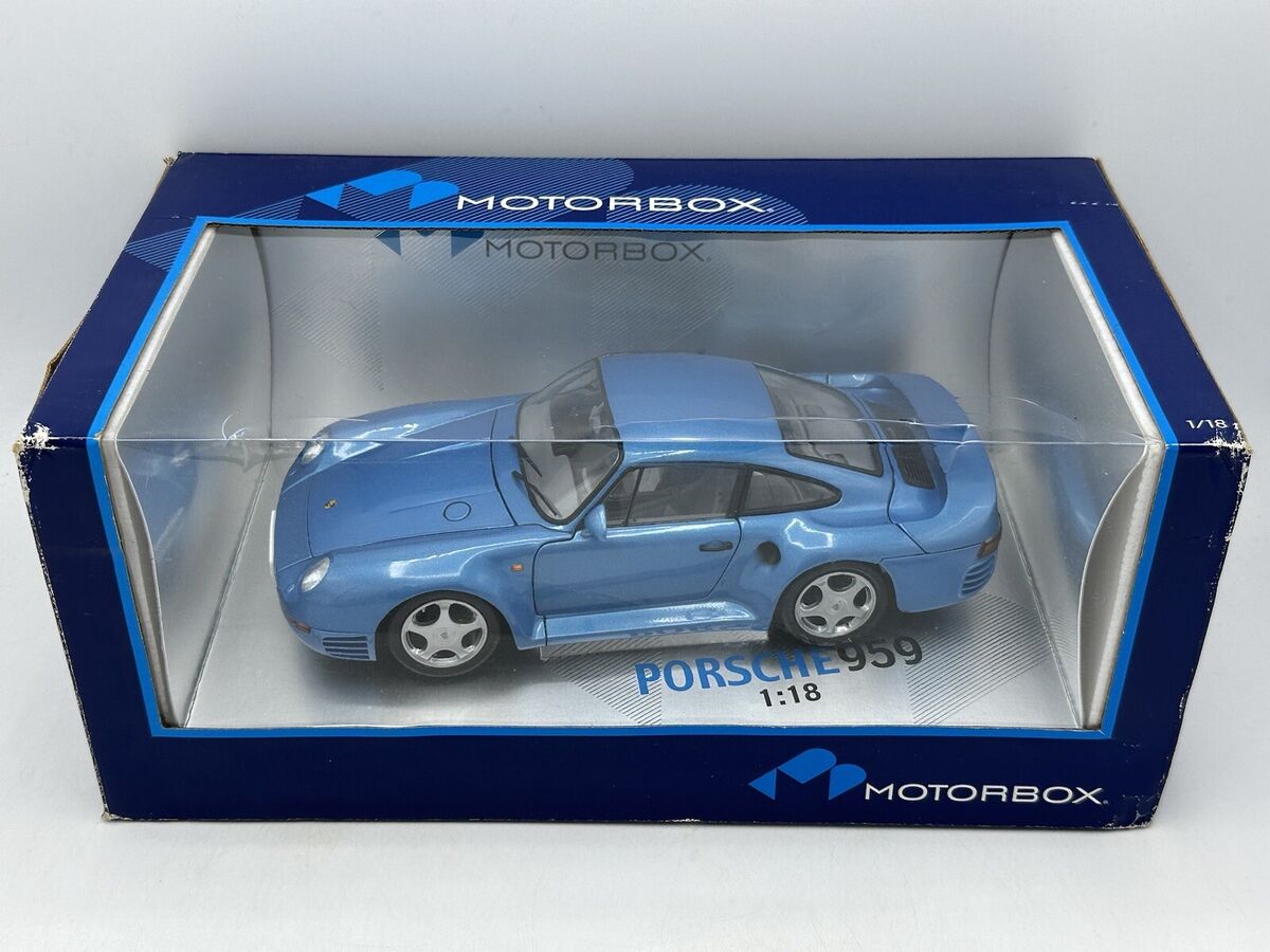 Exoto Motorbox 1:18 Scale Diecast Model Car - Porsche 959 Exoto Motorbox 1:18 Scale Diecast Model Car - Porsche 959