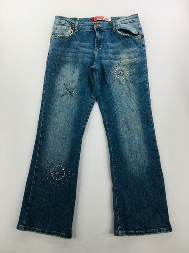 Lazer Jeans Denim Womens Size 15 Stone 