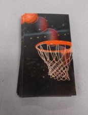 Basketball ball and net hologram insert rectangular trophy parts lot of 17