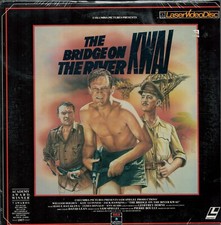 Bridge on the River Kwai Laserdisc - William Holden