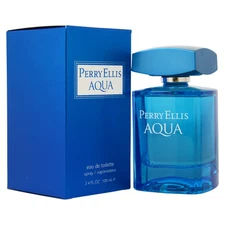 Perry Ellis Aqua by Perry Ellis for Men - 3.4 oz EDT Spray