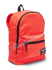 neon candy coral backpack