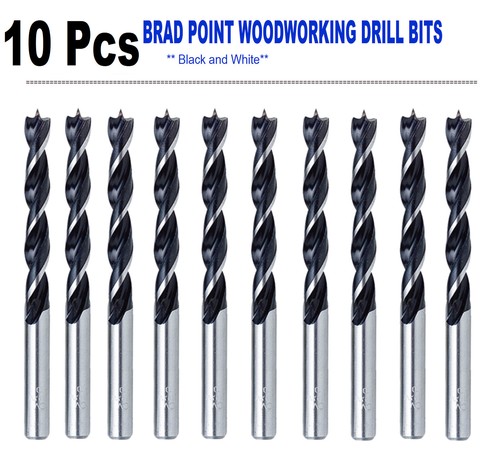MAX-CRAFT Wood Brad Point Drill Bit Set Woodworking Drill for Softwood Hardwood - Picture 15 of 29
