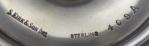Repousse by Kirk Sterling Silver Compote Raised 6 1/4" Diameter #409A (#0542) - Picture 5 of 5