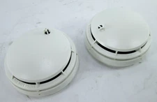 *LOT OF 2* SIMPLEX 4098-9754 Smoke Detector Head *MINOR DAMAGE*