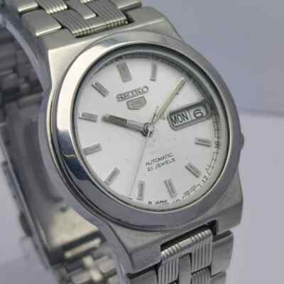 Seiko 5 Automatic 7S26-01R0 Day/Date Vintage Men s Watch FZN399ARL5